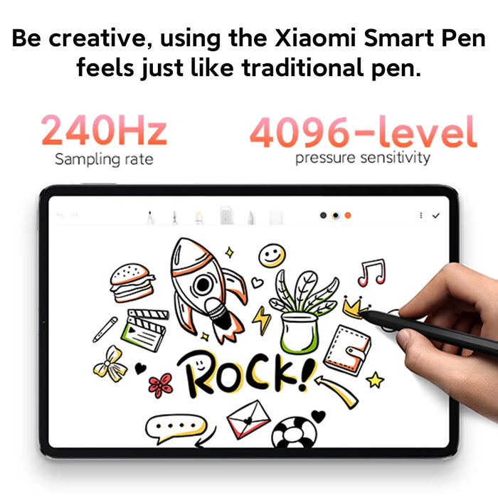 New Xiaomi Stylus Pen For Xiaomi Pad 5 Pro Tablet 240Hz Sampling Rate Magnetic Pen 18min Fully Charged Xiaomi Smart Pen