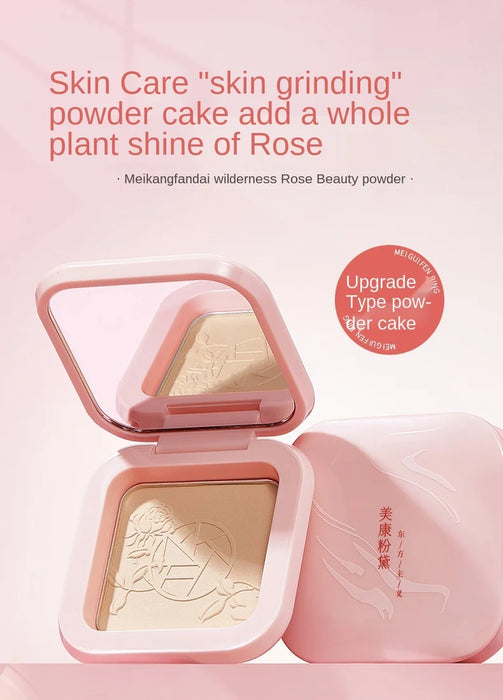 zq Wilderness Rose Beauty Powder 7.5G * 1 Box Finishing Concealer Long-Lasting Honey Face Powder Dry Powder Supplement