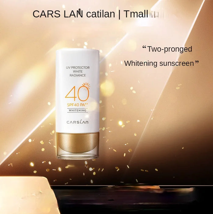 TTNewCARSLAN Vibrant and Bright Transparent White Isolation Sunscreen Whitening Female Summer Water FeelingRefreshing Not Greasy