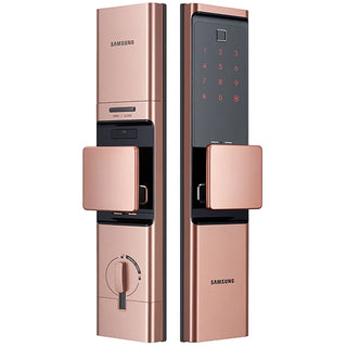 SAMSUNG Fingerprint Digital Smart Door Lock Keyless  Auto Handle SHP-DR719/DR80