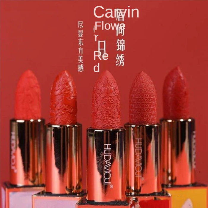 TT Palace Museum Joint Name Carved Lipstick Kit Chinese Style Gift Box Big Brand Beauty Lip Gloss Cosmetics Group