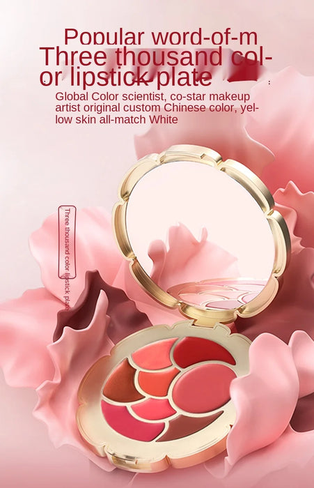 Cy Three Thousand Colors Lipstick Compact Velvet Matte Complexion Improvement Moisturizing No Fading Free Shipping