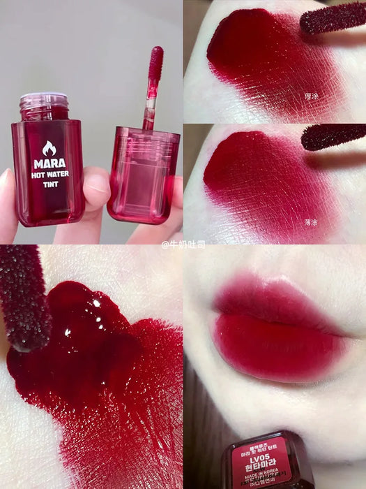 TT Lip Lacquer Spicy Lip Stain Lv03 Matte No Stain on Cup Does Not Fade