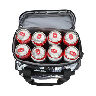 DENUONISS New 2020 Women Printed Portable Cooler Bag Leakproof 16 Cans Insulated Thermal Bag Shoulder Refrigerator Beer Bag