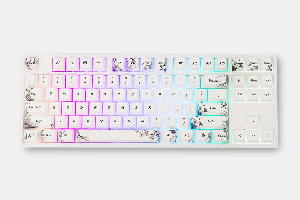 Everglide SK87 Dual Mode87 Mechanical Keyboard Kit 80% TKL PCB bluetooth  support hot swappable switch RGB switch led