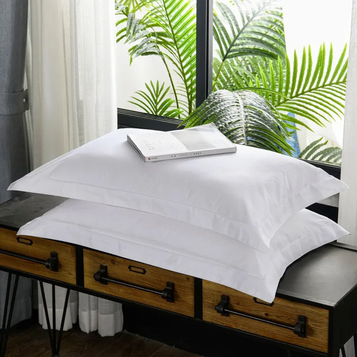 Premium Hotel White Oversize Duvet Cover Bed Sheet set 100%Nature Cotton Soft 600TC Bedding set Twin Full Queen King size 4Pcs