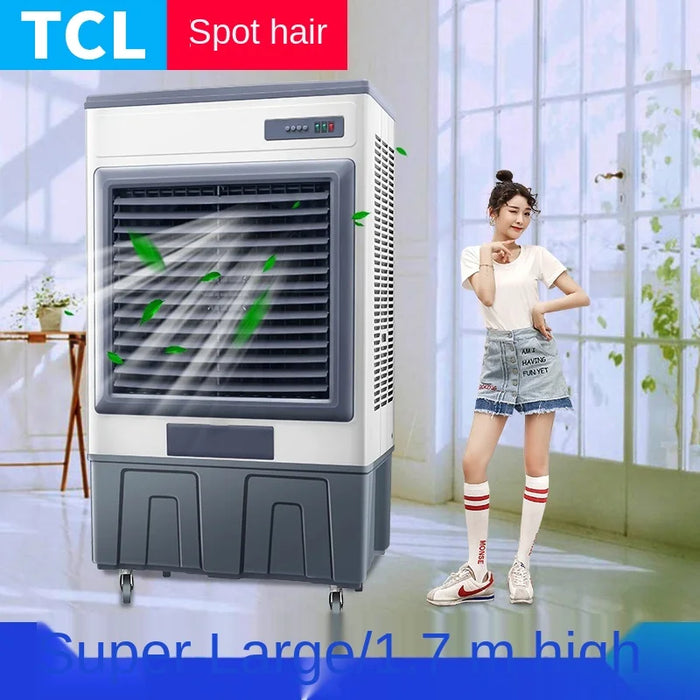 TT New Air Conditioner Fan Refrigeration Industrial Large Air Cooler Commercial Water Cooling Fan Mobile Air Conditioner Fan