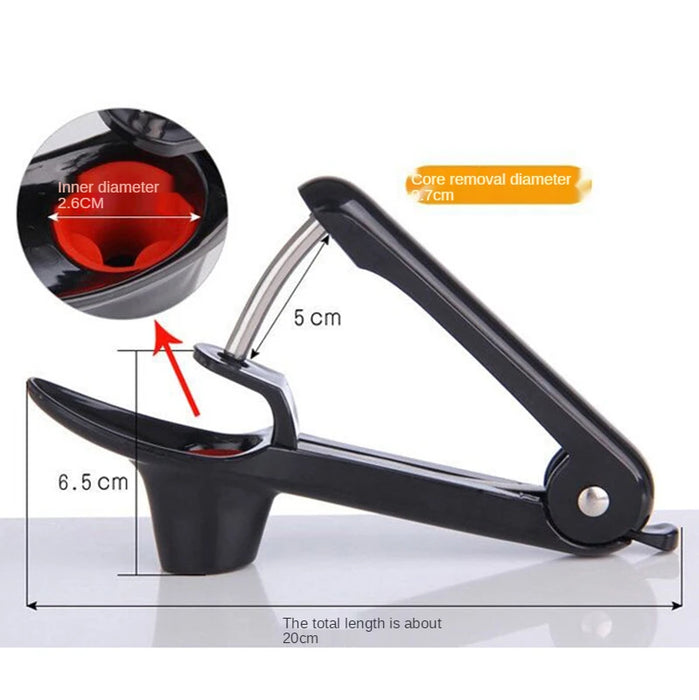 Cy Stainless Steel Corer Tool Seed Remover Pitter Dig Fruit Coring Knife Free Shipping