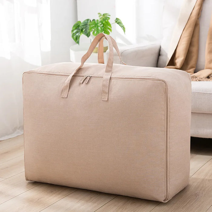 Home Quilt Clothes Storage Bag Large Capacity Travel Package Organizer Bags Wardrobe Closet Storage Boxes Clothing Finishing Bag