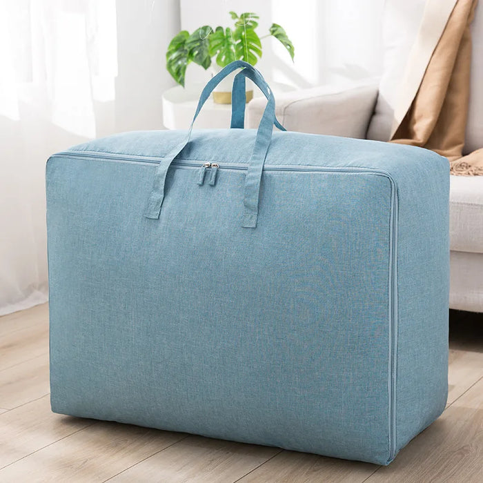 Home Quilt Clothes Storage Bag Large Capacity Travel Package Organizer Bags Wardrobe Closet Storage Boxes Clothing Finishing Bag