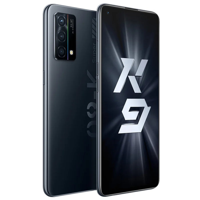 New Oppo K9 5G Cell Phone Dual Sim Fingerprint 6.43" 90HZ Snapdragon 768G Face ID 64.0MP Android 11.0 OTA 65W Charger OTG GPS