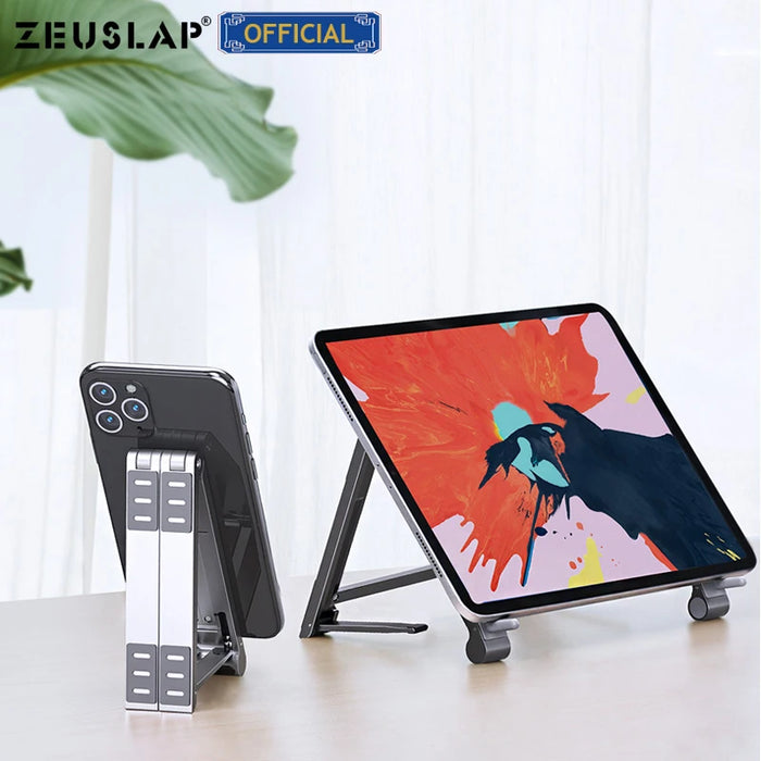 ZEUSLAP Laptop Stand for MacBook Pro Notebook Stand Foldable Aluminium Alloy Tablet Stand Bracket Laptop Holder for monitor