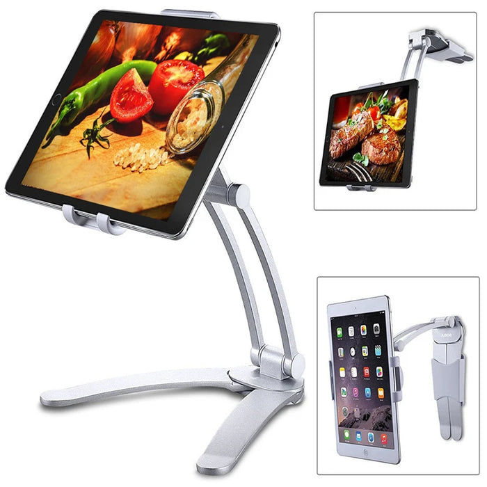 Rotating Portable Monitor Wall Desk Metal Stand Fit For Below 15.6inch monitor Tablet Mobile Phone Holders