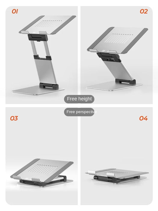 GY Laptop Stand Bracket Desktop Height Increasing Cervical Support Lifting Folding Adjustable Support