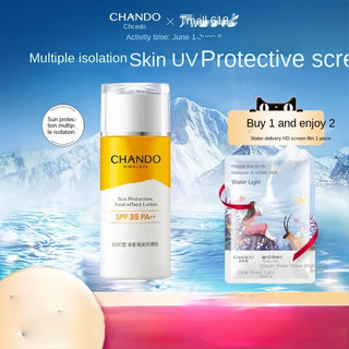 TT New Multiple Isolation Sunscreen Lotion Skin Care UV Protection Student Female Facial Body Sunscreen Authentic