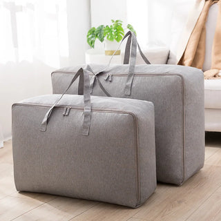 Home Quilt Clothes Storage Bag Large Capacity Travel Package Organizer Bags Wardrobe Closet Storage Boxes Clothing Finishing Bag