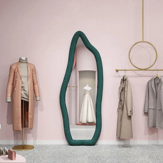GY Three-Dimensional Large Mirror Full-Length Mirror Clothing Store Full-Length Mirror Floor Irregular Dressing Mirror