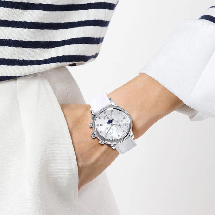 Lobinni Luxury Brand Women's WristWatch Ladies Japan Quartz Watch For Women Multifunction Waterproof Female Stop Watches 7006