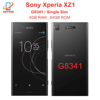 Sony Xperia XZ1 G8341 LTE 5.2" 4GB RAM 64GB ROM Octa Core NFC Fingerprint Snapdragon 835 Original Unlocked