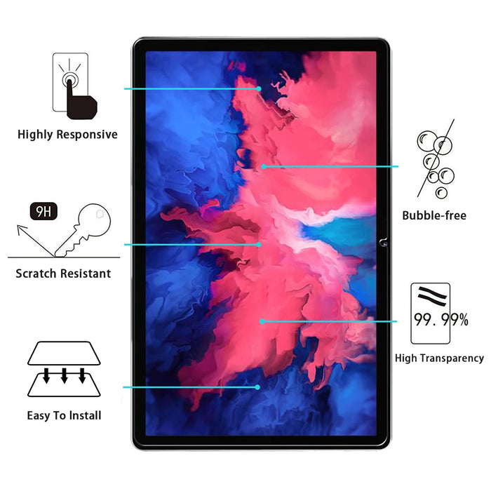 for Lenovo Tab P11 Plus Screen Protector Tablet Protective Film Anti-Scratch Tempered Glass for Lenovo Tab P11 TB-J606F TB-J616F