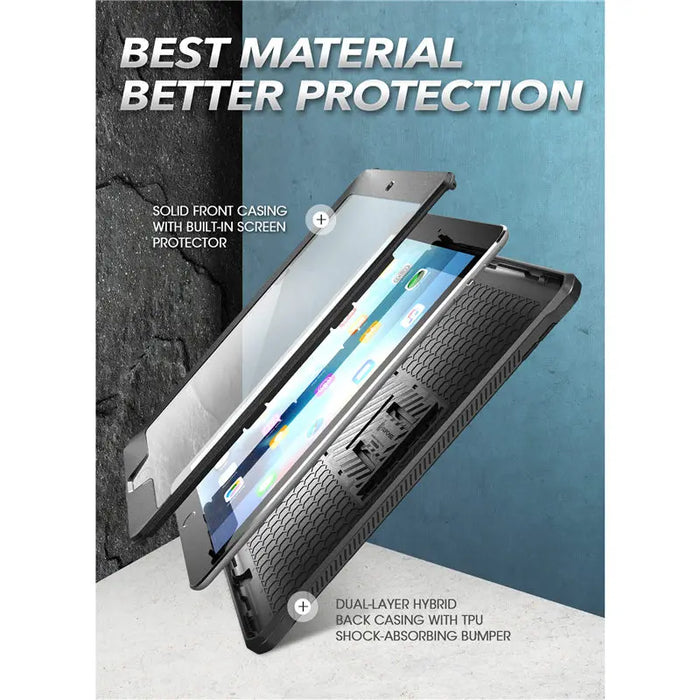 SUPCASE For iPad 10.2 Case (2021/2020/2019 Release) UB PRO Full-body Rugged Cover with Built-in Screen Protector & Kickstand