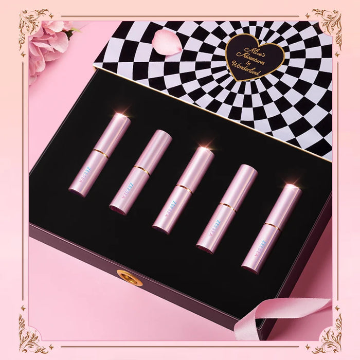 GY Aili Lipstick Gift Box 5 PCs Matte Velvet Student Girl with Gift Bag