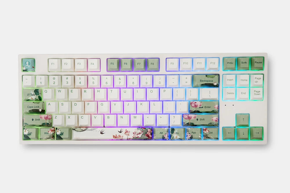 Everglide SK87 Dual Mode87 Mechanical Keyboard Kit 80% TKL PCB bluetooth  support hot swappable switch RGB switch led