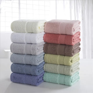 12 Colors 70x140cm  Pure Cotton Super Absorbent Large Bath Towel Thick Soft Bathroom Towels Comfortable Bath Towels