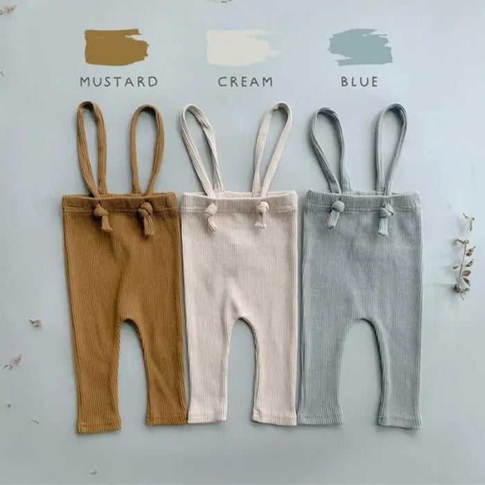 New Children Leggings Cotton Elasticity Pants For Girl And Boy Pp Pants Baby Strap Overalls Cute Newborn Toddler Pants