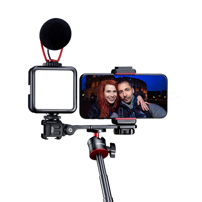 Ulanzi VIJIM VL81 3200k-5600K 850LM 6.5W Dimmable Mini LED Video Light Smartphone SLR Camera Rechargable Vlog Fill Light