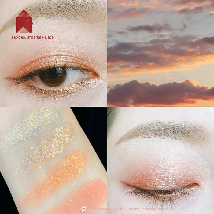 TT Museum Taobao Makeup 600-Year Limited Starry Sky Eye Shadow Plate Cheap Domestic Goods Official Flagship Store