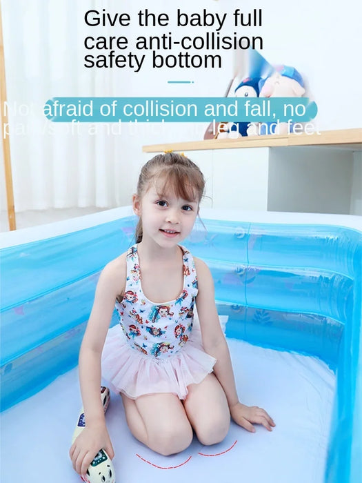 TT Household Children's Inflatable Swimming Pool Thickened Super Large Baby Baby Folding Bucket