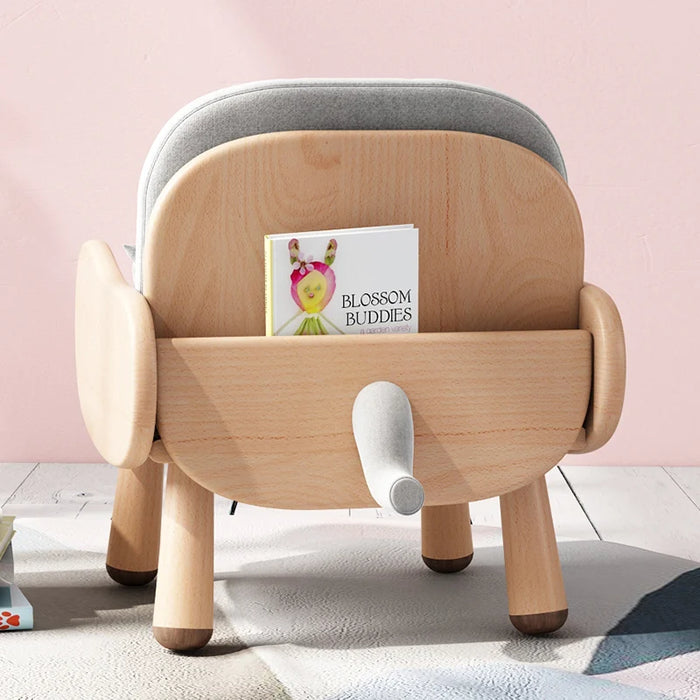 TT New Children's Sofa Solid Wood Cartoon Girl Baby Princess Lazy Leisure Stool Reading Corner Seat Mini