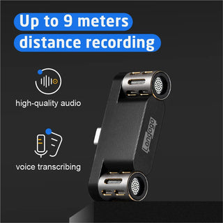 Langogo Mini Voice Microphone Portable Audio Video Recording Mini Mic for iPhone Android Live Broadcast Gaming Phone Microfonoe