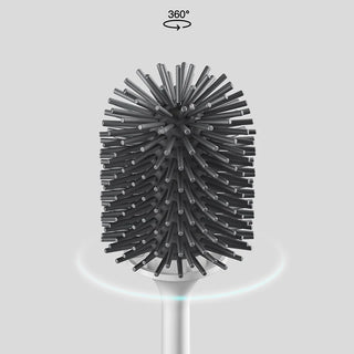 IZEFS TPR Silicone Toilet Brush Restroom Wall-Mounted Or Floor-Standing Cleaning Brush Home WC Clean Tool Bathroom Accessories