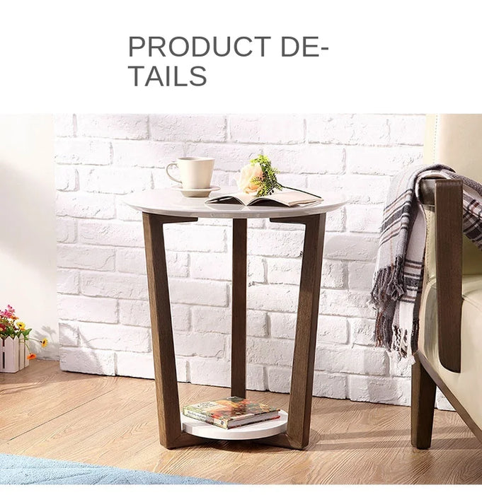 zq Nordic Modern Side Table Corner Table Living Room Sofa Side Table Side Table Side Cabinet Small round Side Table Furniture