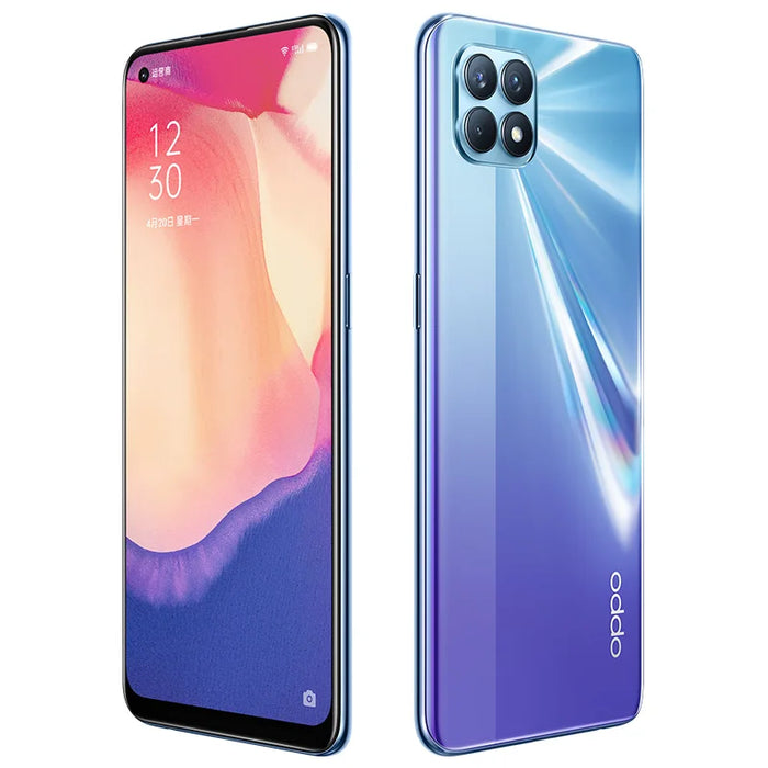 Original OPPO Reno 4 SE Cell Phone4300 mAh Battery 65W Super Charge 6.43 inch OLED Screen Rear Main Camera 48.00 MP