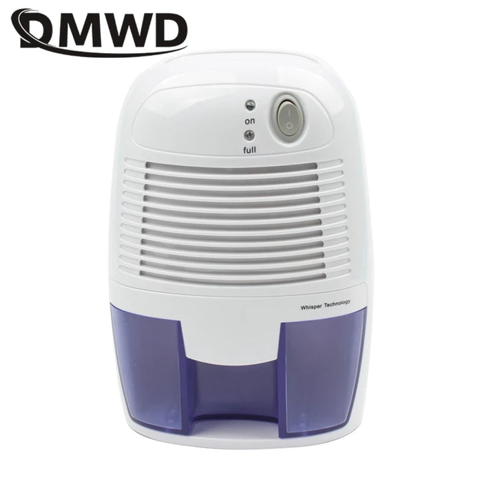 DMWD Mini dehumidifier, household moisture absorber, quiet basement, dehumidifier, wardrobe dryer, moisture absorber 100V-240V