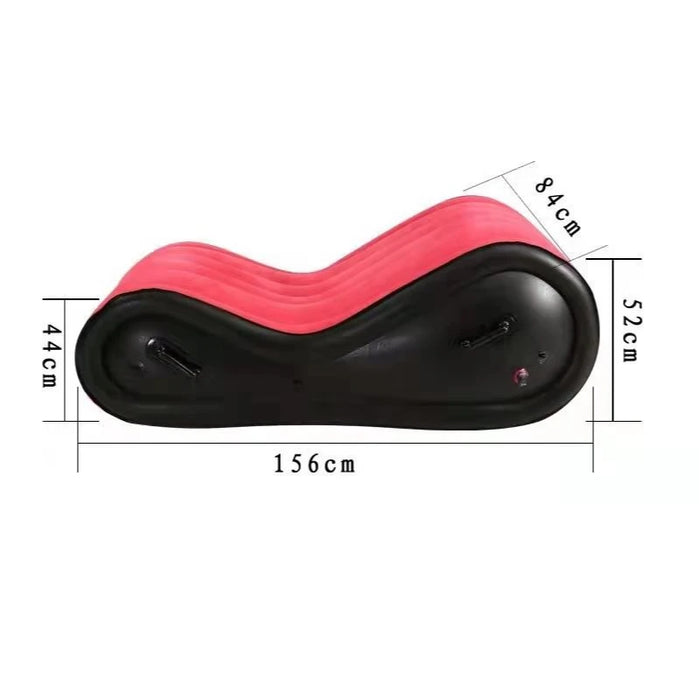 GY Multi-Functional European-Style Sexy Furniture Couple Love Chair Room Flirting Inflatable Sofa Bed