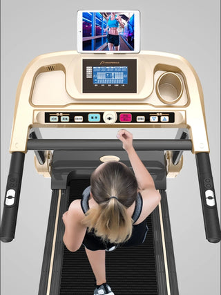 TT New Treadmill Household Small Fitness Equipment Ultra-Quiet Indoor Sports Smart Mini Folding Walking Machine