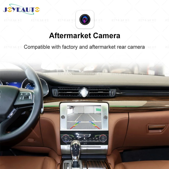 JoyeAuto CarPlay Interface for Maserati Ghibli Quattroporte 2014-2016 MY Wireless Apple CarPlay Android Auto Aftermarket Camera