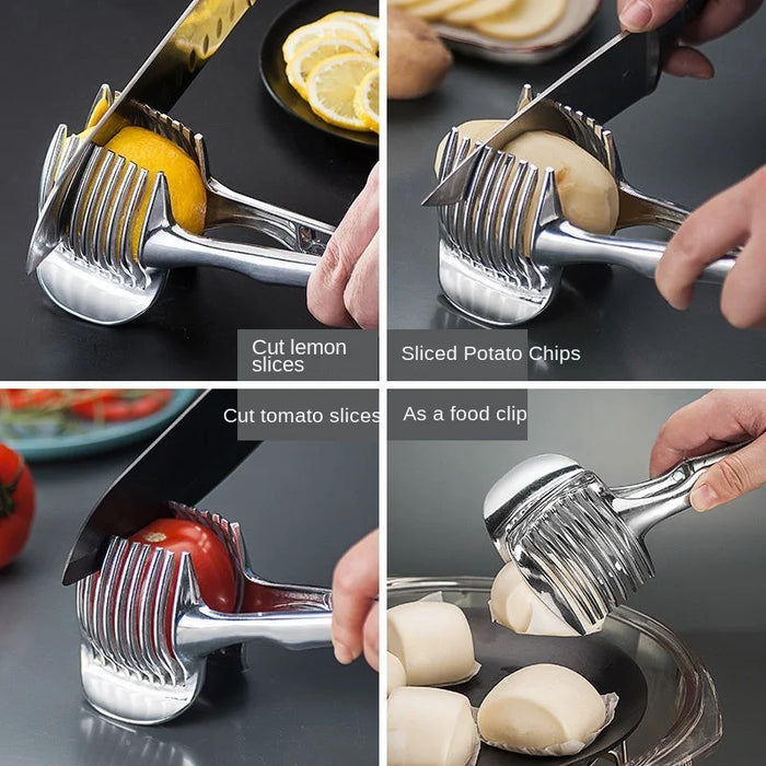 Fruit Slicer Kitchen Ultra Thin Multi-function Cutter Manual Slicing Lemon, Orange Onion and Potato