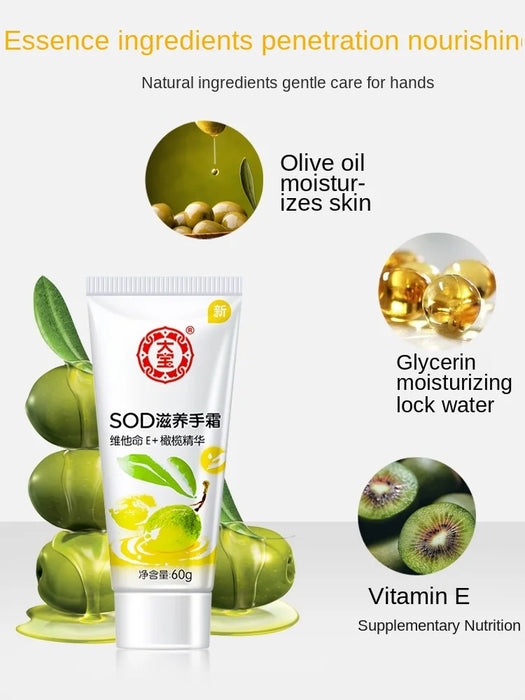 zq Hand Cream Nourishing Moisturizing Honey Supplement Anti-Chapping Female Winter Old Brand Non-Greasy