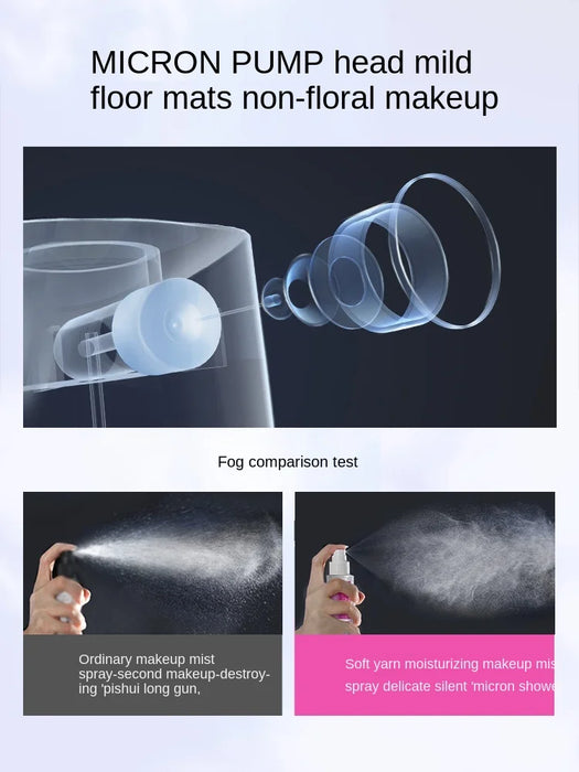 TT Makeup Mist Spray Long-Lasting Moisturizing, Hydrating andOilControlling Pre-Makeup Isolation Final SealerPortable Belt Smear