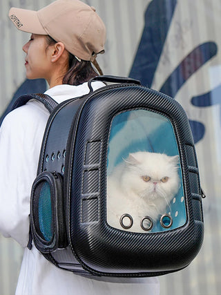 TT Cat Bag Pet Outing Portable Cat and Dog Large Transparent Bag Space Capsule Portable Backpack