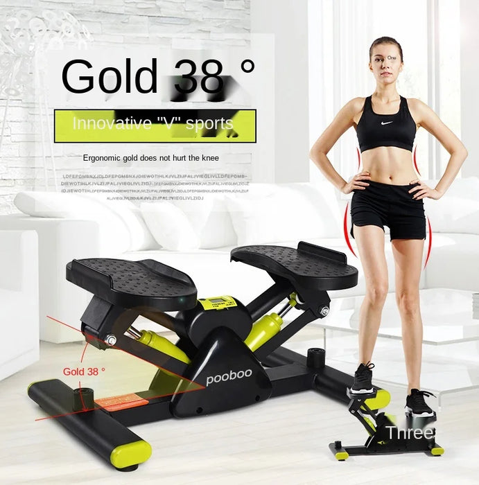 TT New Treadmills Household Mute Mini Treadmill Hydraulic Tread Indoor Fitness Equipment Skinny Leg the Best Weight-Loss Product