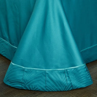 Golden Green Chic Damask Jacquard Duvet Cover Set Queen King size 4/7Pcs 1000TC Egyptian Cotton Bedding Set Bed Sheet Pillowcase