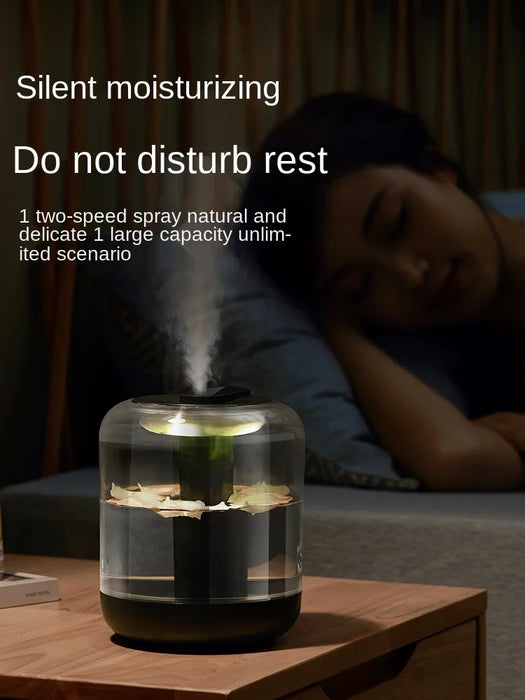 CX Humidifier Aroma Diffuser Essential Oil Spray Mute Small Heavy Fog Air Purification Dehumidifier