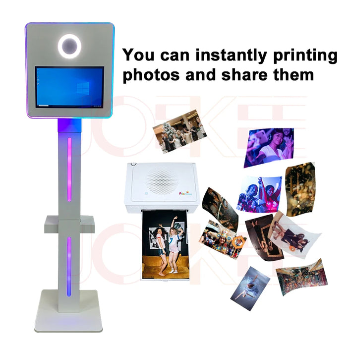 NEW 15.6 inch LCD Touch Screen Shell Camera Mirror PhotoBooth DSLR Photo Booth Selfie Machine for Partys Events Weddings