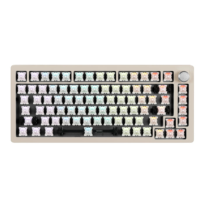 DrunkDeerA75  Rapid Trigger Mechanical Keyboard, Barebone TKL Gaming Keyboard Magnetic Switch Keyboard,RGB Wired Compact 82 Keys